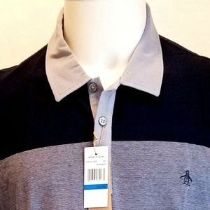 New Original Penguin Heritage Slim Fit Polo Shirt